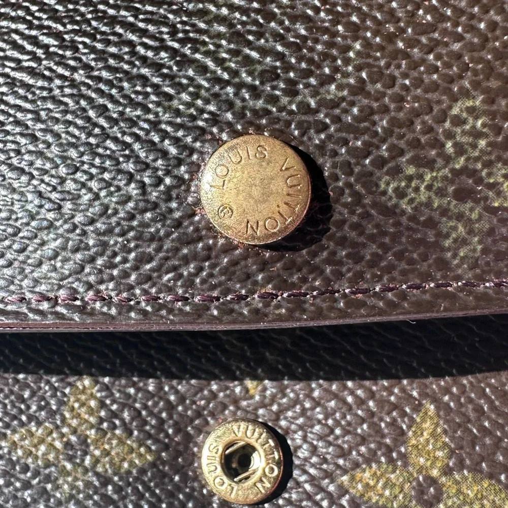 Louis Vuitton Brown and Gold Wallet - Picture 10 of 15